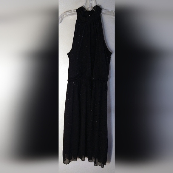 ENFOCUS STUDIO "LITTLE BLACK DRESS" WOMEN'S SIZE 10 SLEEVELESS FANCY HOLIDAY NWO - Picture 2 of 11